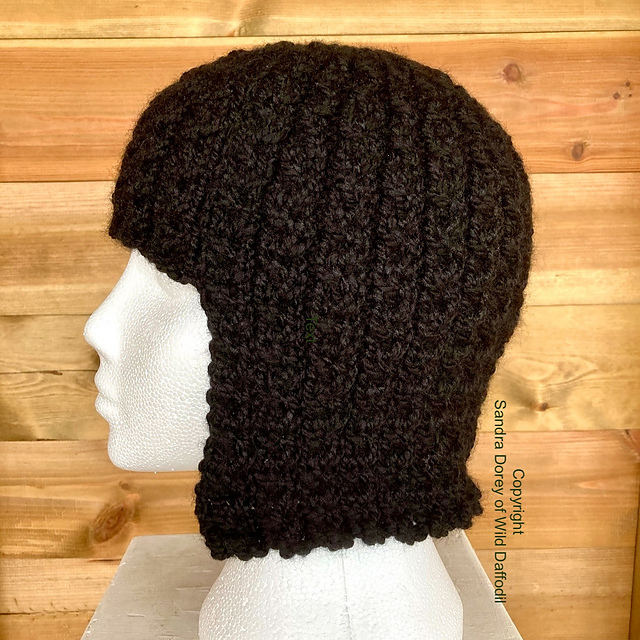 Knitted Wig.