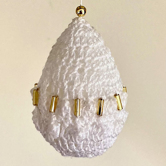 Christmas Teardrop Bauble
