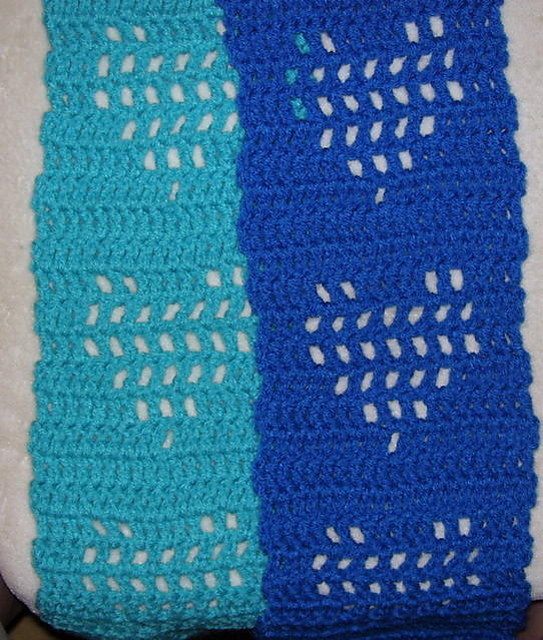Quick & Simple Hearts Scarf