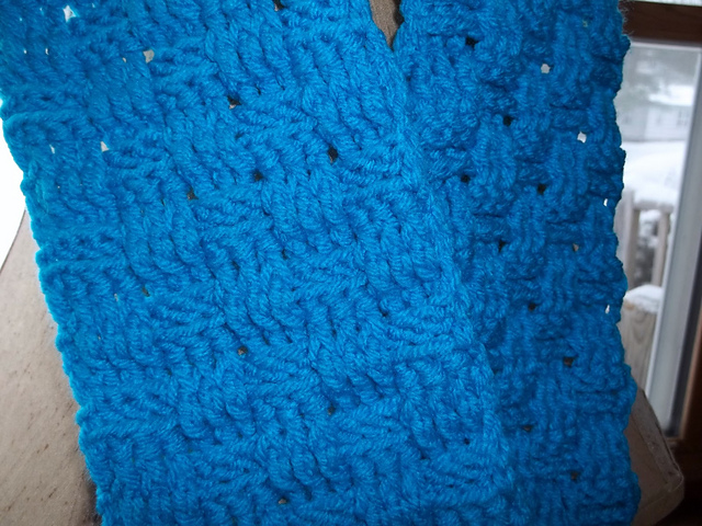 Basket Weave Scarf