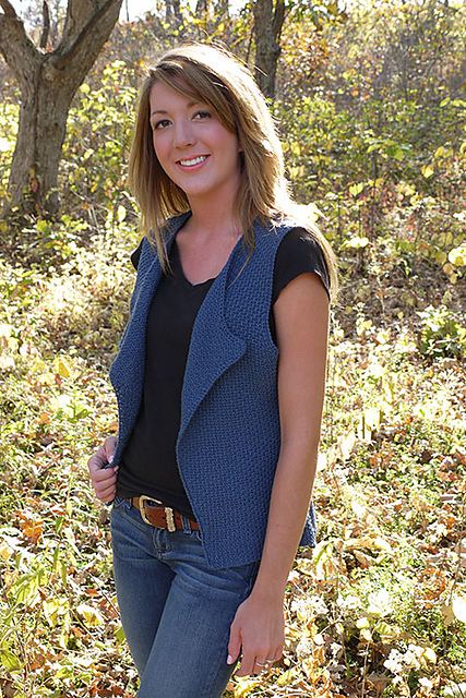 Soft Linen Textured Vest