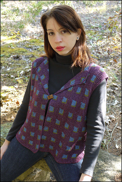 Mini-Mitered Vest
