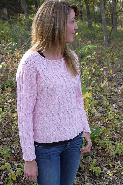 Branching Rib Pullover