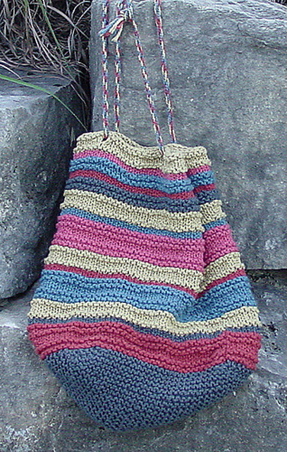 Striped Sling Bag
