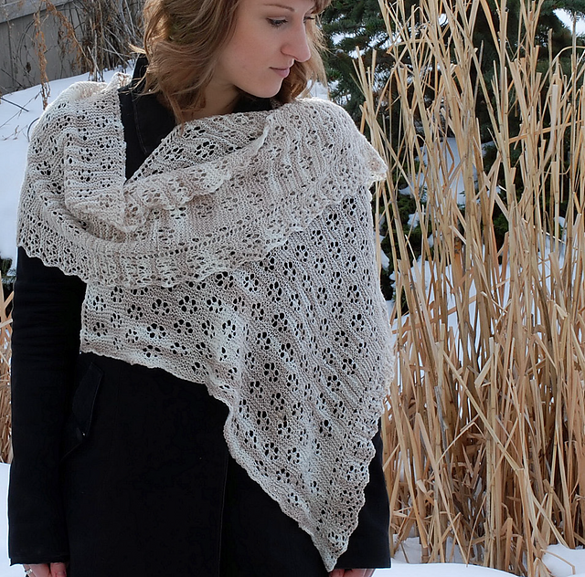 Cat's Paw Shawl