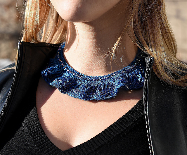 Sparkling Silk Necklace