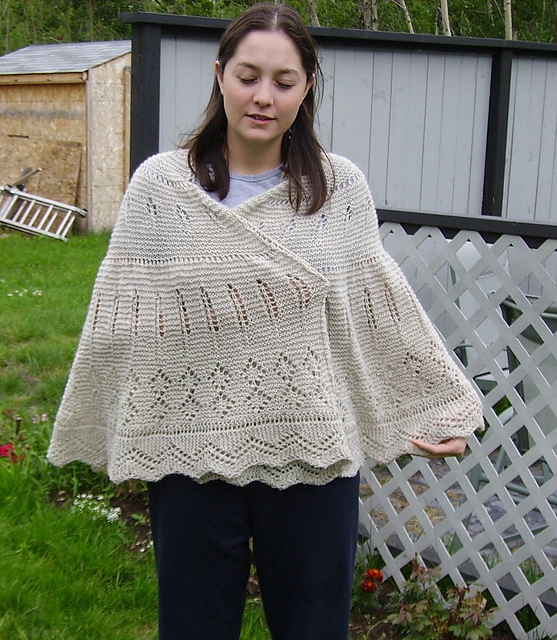 Wheatfields Shawl