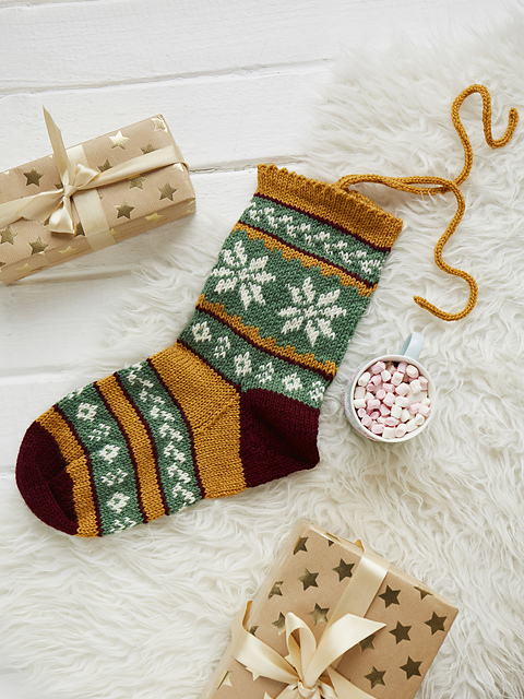 Snowflake Stocking
