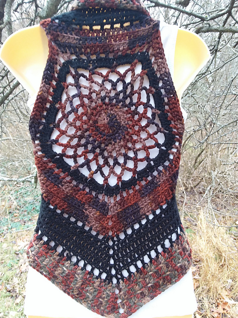 Mandala Dreamcatcher Crop Top