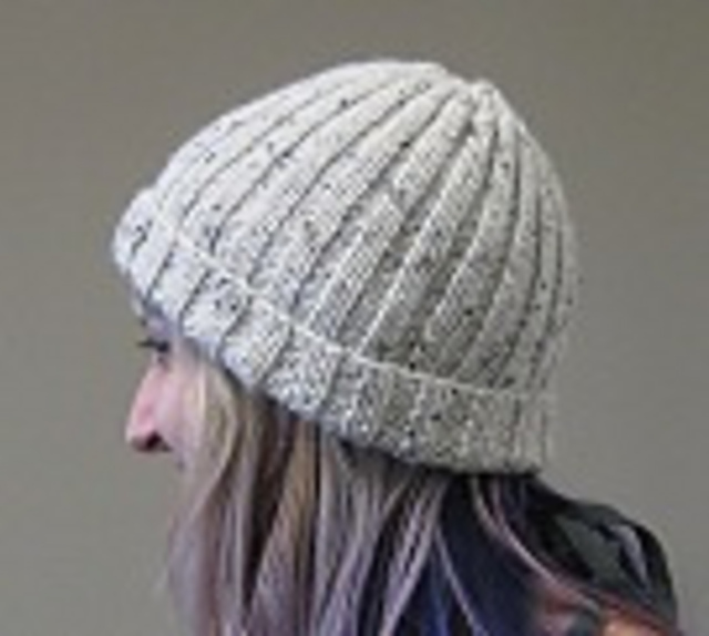 Beginner Decrease Hat - 5 sts/in