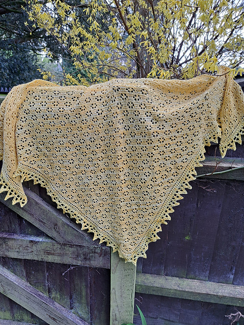 Fen Flower Shawl
