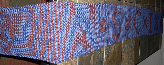 Knitster Illusion Scarf