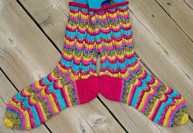 Piles of Smiles Socks