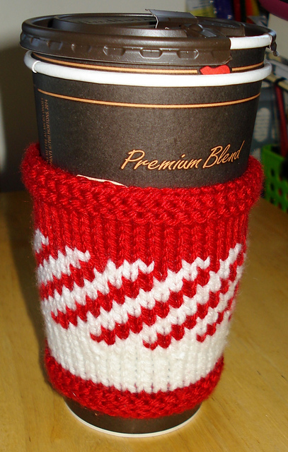 Baby it's cold outside cup cosy