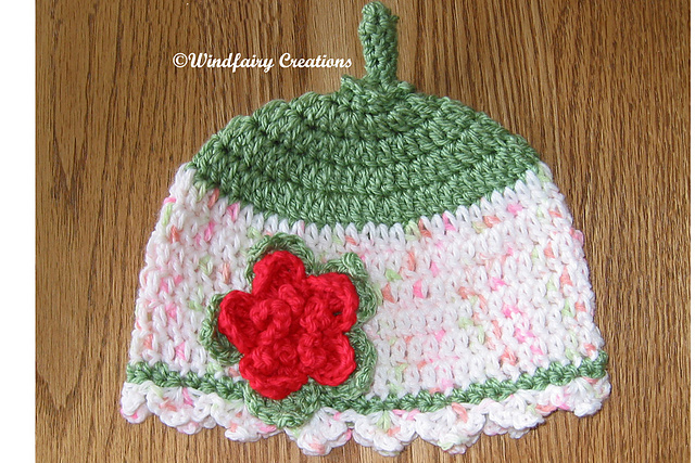 Precious Peony Hat