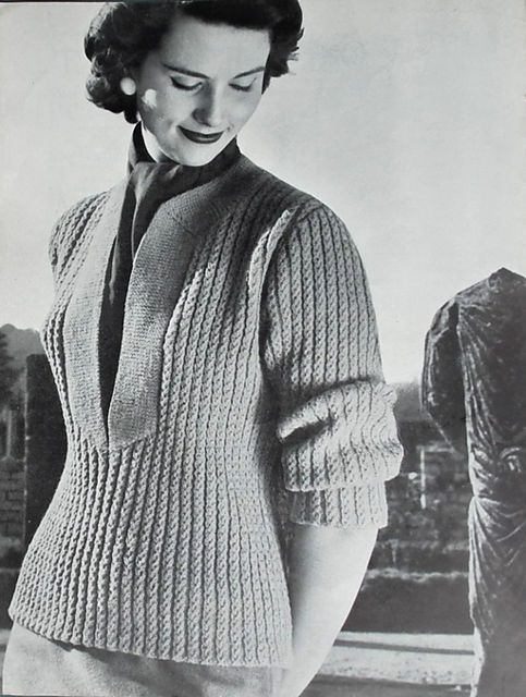 Long-line pullover