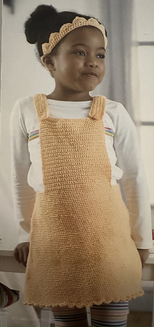 Princess and the Bear Pinafore and Crown