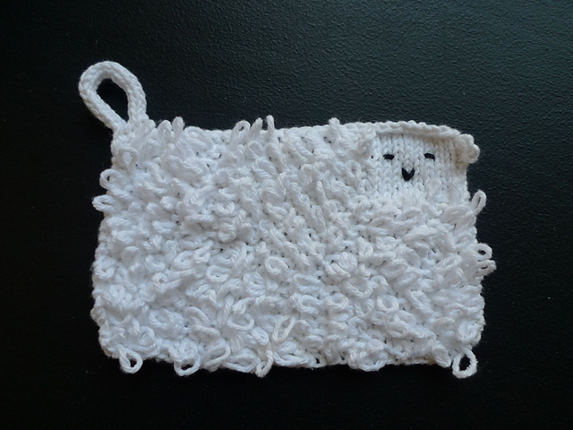 Lamb Washcloth