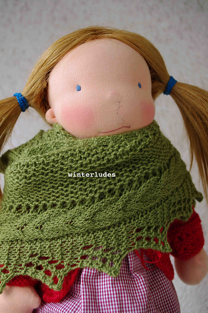 Martha, wrap for doll and mom