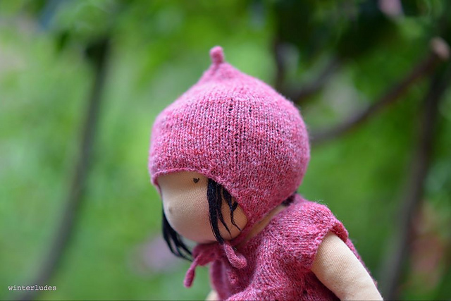Red Clover dress & hat