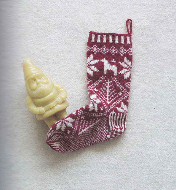 Ravelry: Christmas socks クリスマスの靴下 pattern by Sanae Nasu