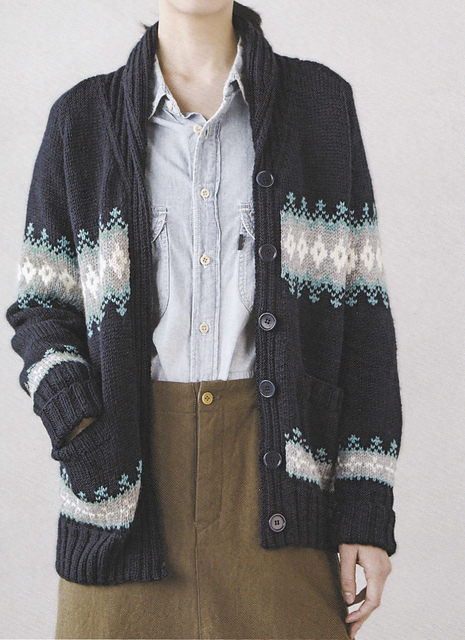 Q. Nordic Cardigan Jacket