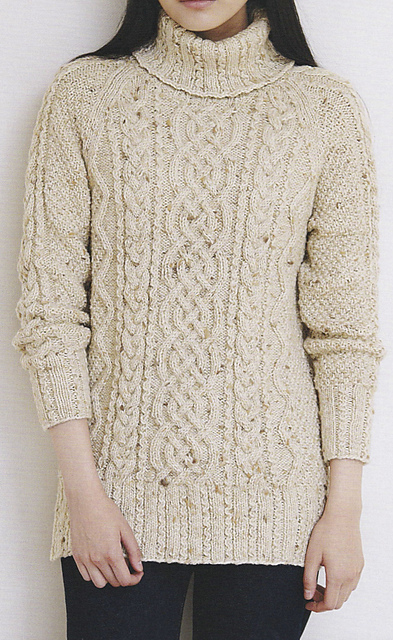 B. Aran Long Pullover