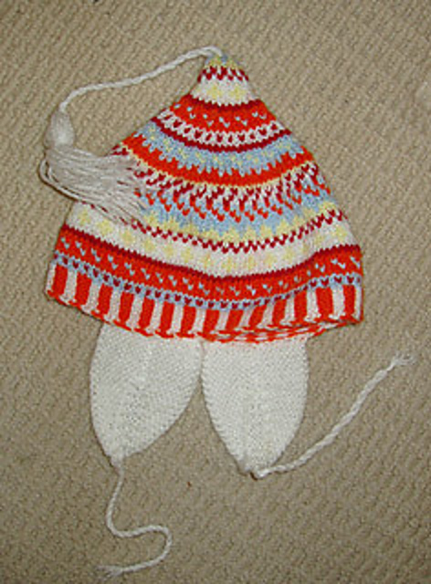 Andean Cap & Striped Scarf