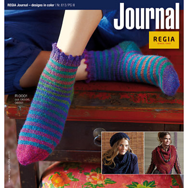 R0001 Damen-Ringelsocken