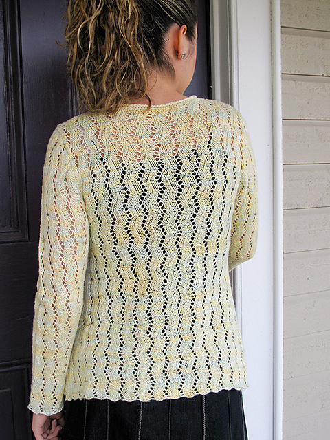 Lemon Meringue Cardigan