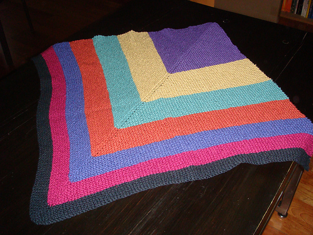 Colour-Your-Own-Story Baby Blanket