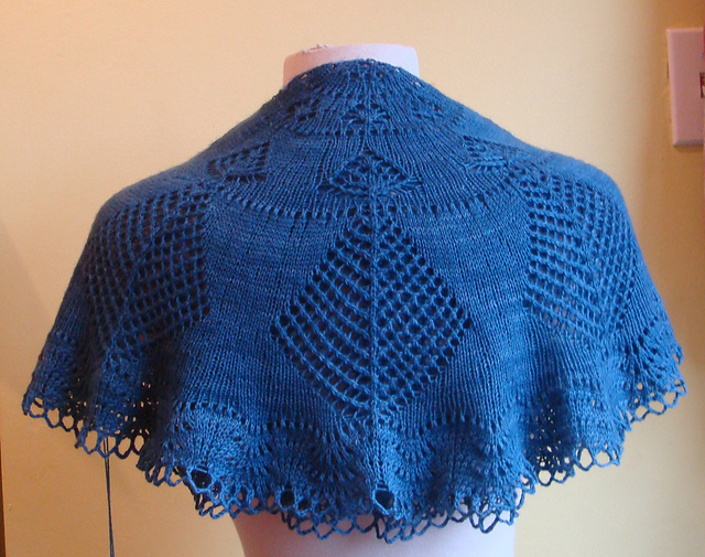 Shetland Skies Circular Shawl