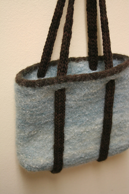 Carried-Away Felted Bag
