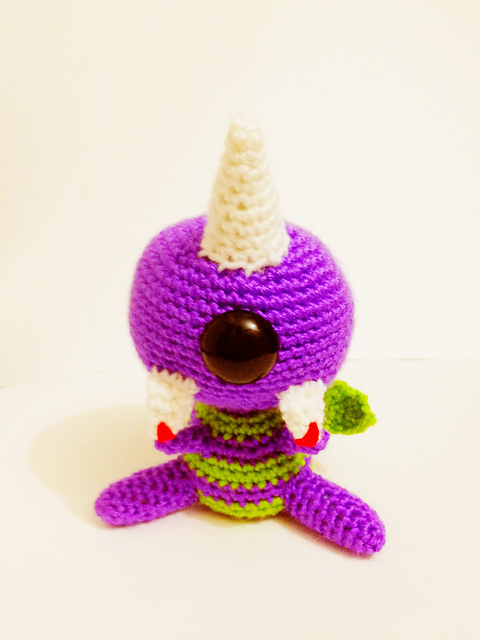 Flying Purple People Eater Crochet Pattern