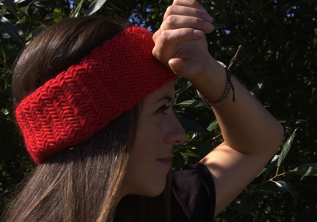 Herringbone Stirnband