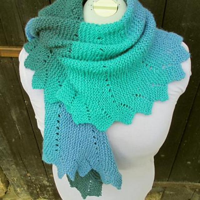 Stundentuch - Morning Hour Shawl
