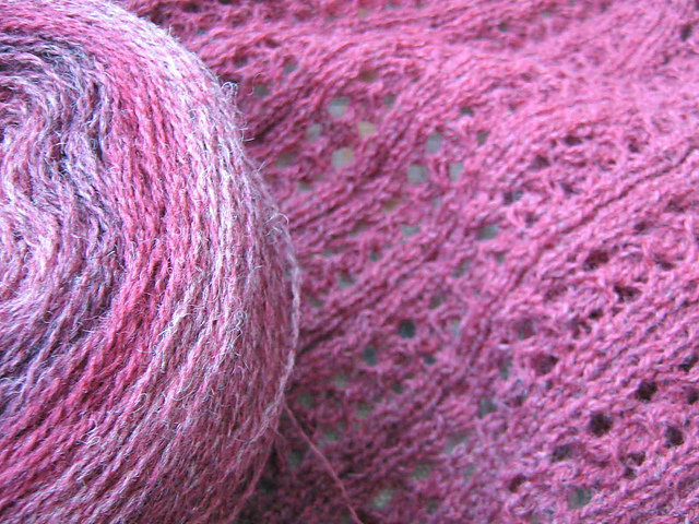 Josephine's Lace Shawl