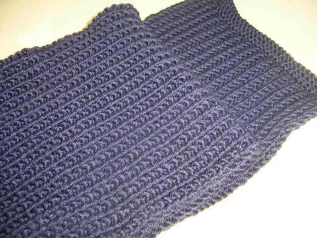 Half Brioche Stitch Scarf