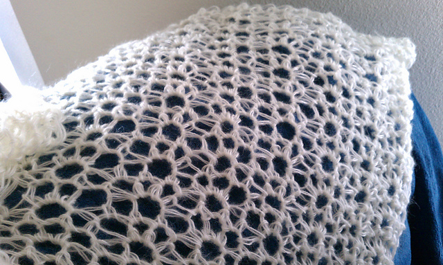 Gossamer Blossoms Shawl