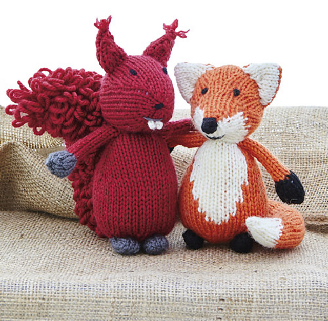 Squirrel And Fox