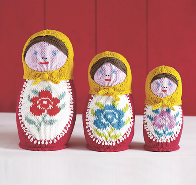 Russian Dolls Set Knitting Pattern