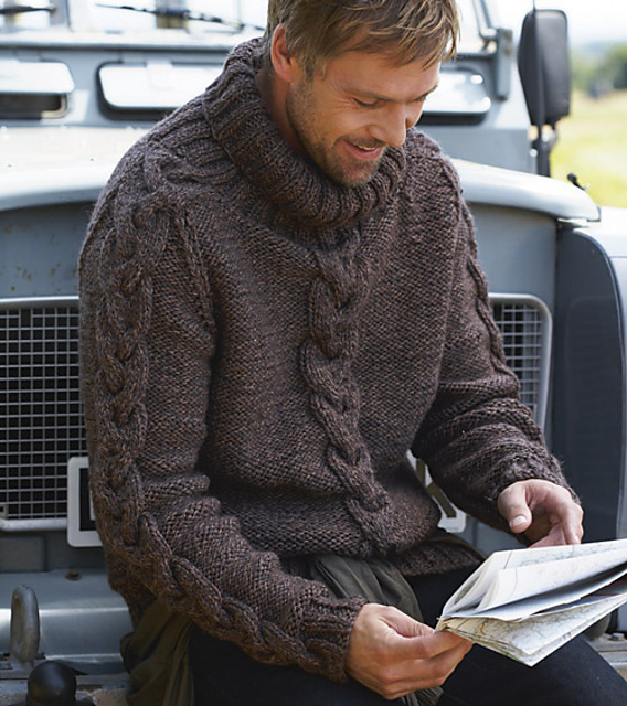 Man's Roll Neck