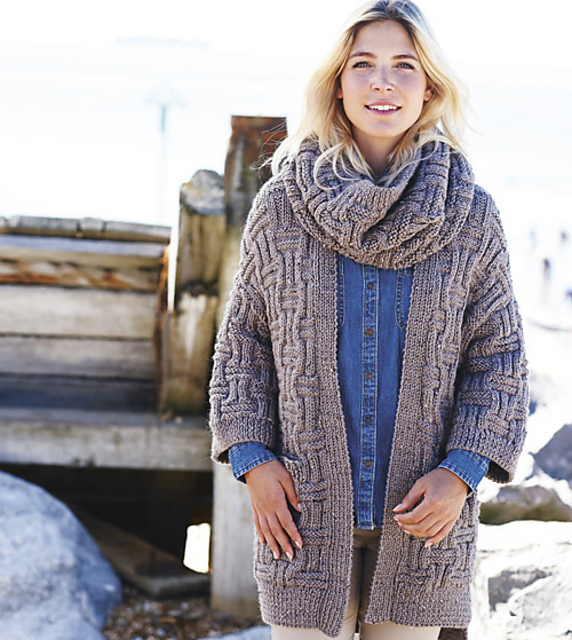 Autumn Essentials Coat and Snood