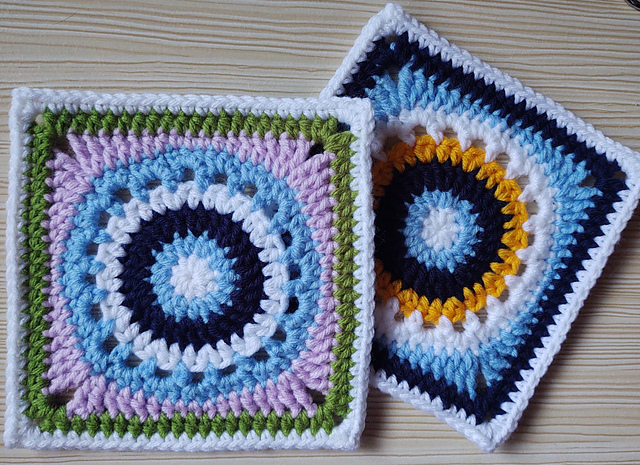 Lunar Halo Granny Square