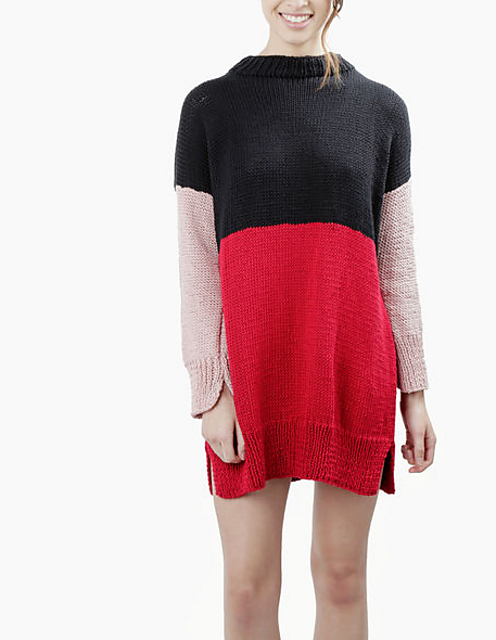 Rock With You Sweater Dress 