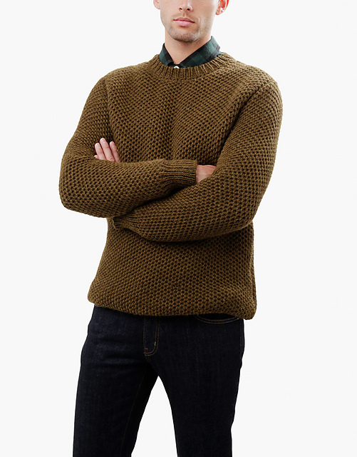 KNIT JAGGER JUMPER