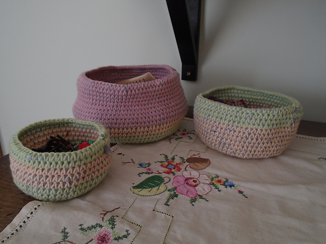 Crochet Baskets