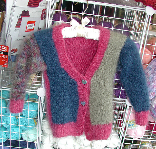 Child's Multicolored Cardigan