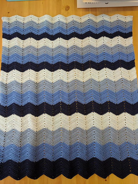 Wibbly-Wobbly Baby Blanket