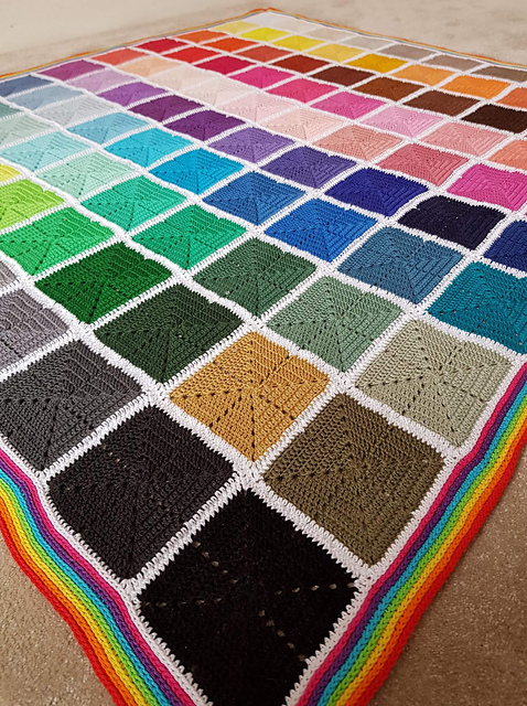 100 Colour Blanket
